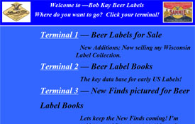 Bob Kay Beer Labels