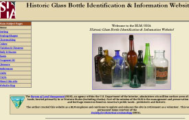 Historic Glass Bottle Identification