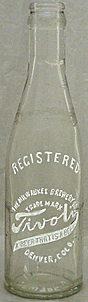 THE MILWAUKEE BREWERY COMPANY EMBOSSED BEER BOTTLE
