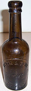 BLYTH & TYNE BREWERY COMPANY LIMITED EMBOSSED BEER BOTTLE