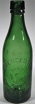 CIRENCESTER BREWERY LIMITED EMBOSSED BEER BOTTLE
