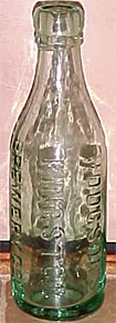 HODGSON'S KINGSTON BREWERY COMPANY LIMITED EMBOSSED BEER BOTTLE