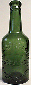 STARKEY, KNIGHT & FORD LIMITED BREWERS EMBOSSED BEER BOTTLE
