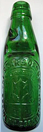 THE SCARBORO BREWERY COMPANY EMBOSSED BEER BOTTLE
