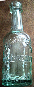 A. H. SMITH & COMPANY LIMITED DON BREWERY EMBOSSED BEER BOTTLE