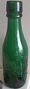 WILLIAM STONES LIMITED CANNON BREWERY EMBOSSED BEER BOTTLE