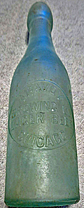 McAVOY BREWING COMPANY EMBOSSED BEER BOTTLE