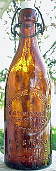 PROVIDENCE BREWING COMPANY EMBOSSED BEER BOTTLE