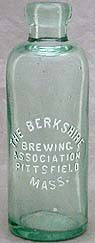 THE BERKSHIRE BREWING ASSOCIATION EMBOSSED BEER BOTTLE