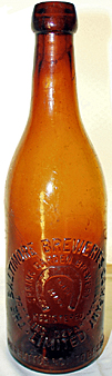 THE BALTIMORE BREWERIES COMPANY LIMITED EMBOSSED BEER BOTTLE