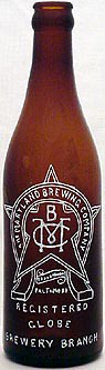 MARYLAND BREWING COMPANY EMBOSSED BEER BOTTLE