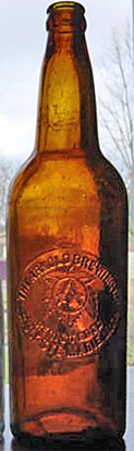ARNOLD BREWING COMPANY EMBOSSED BEER BOTTLE