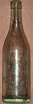 PURITY BREWING COMPANY EMBOSSED BEER BOTTLE