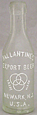 BALLANTINE'S EXPORT BEER EMBOSSED BEER BOTTLE