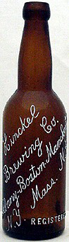 HINCKEL BREWING COMPANY EMBOSSED BEER BOTTLE