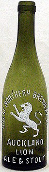 GREAT NORTHERN BREWERY LIMITED EMBOSSED BEER BOTTLE