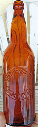 DOVER BREWING COMPANY EMBOSSED BEER BOTTLE