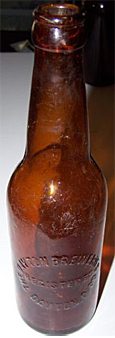 THE DAYTON BREWERIES COMPANY EMBOSSED BEER BOTTLE