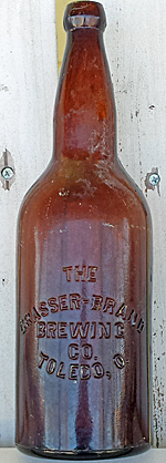 THE GRASSER - BRAND BREWING COMPANY EMBOSSED BEER BOTTLE