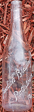 FROELICH BREWING COMPANY EMBOSSED BEER BOTTLE