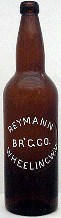 REYMANN BREWING COMPANY EMBOSSED BEER BOTTLE