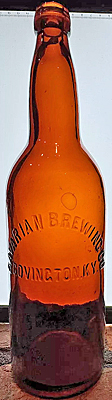 BAVARIAN BREWING COMPANY EMBOSSED BEER BOTTLE